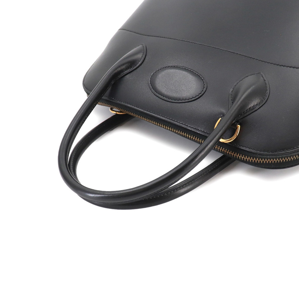 Hermes Bolide 31 2-way Hand/Shoulder Handbag, Box Calf Leather, Black, 〇Z St... - Picture 5 of 9